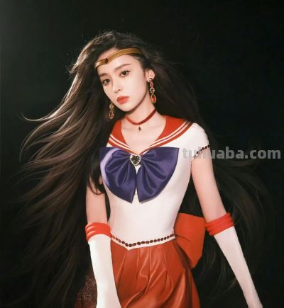 娜扎cos火野丽封神！这套二次元穿搭，把漫画感焊在身上 - 图画吧TUHUABA