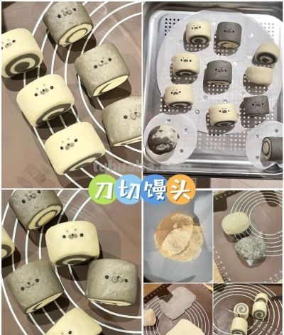 馒头别再买着吃啦，这5种，在家自己做，做法简单，好看又好吃！ - 图画吧TUHUABA