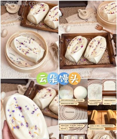 馒头别再买着吃啦，这5种，在家自己做，做法简单，好看又好吃！ - 图画吧TUHUABA