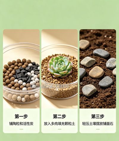 新手必看！多肉种植全攻略，从选苗到爆盆，养出饱满颜值不踩坑 - 图画吧TUHUABA
