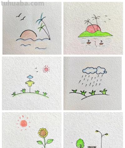 一起来学简笔画呀 - 图画吧TUHUABA
