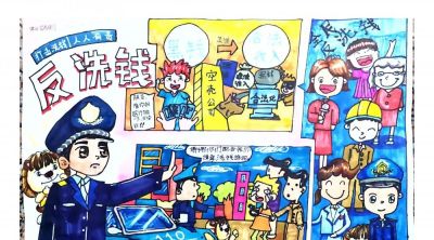 金育工程丨“财思妙想”中小学生绘画、手抄报、视频创作大赛部分获奖作品展示（绘画类） - 图画吧TUHUABA