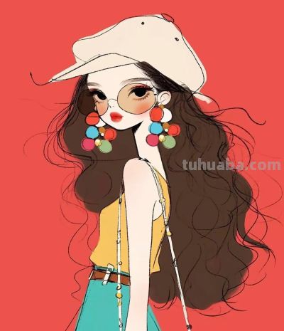 色彩里的时尚精灵，你们要的热门配图，收藏备用哦 - 图画吧TUHUABA