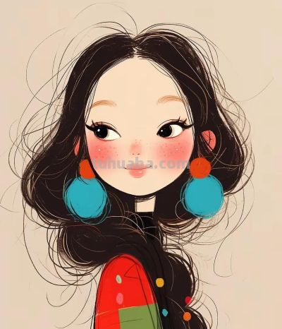 色彩里的时尚精灵，你们要的热门配图，收藏备用哦 - 图画吧TUHUABA