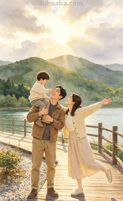 治愈系水彩美景,一家人慢享旅途时光 - 今日头条 治愈系水彩美景,一家人慢享旅途时光 - 图画吧TUHUABA