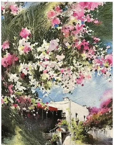 秘鲁达里奥·珀西·卡洛水彩画作 - 今日头条