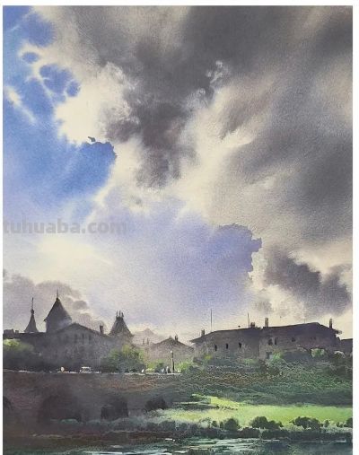 秘鲁达里奥·珀西·卡洛水彩画作 - 今日头条 秘鲁达里奥·珀西·卡洛水彩画作 - 图画吧TUHUABA