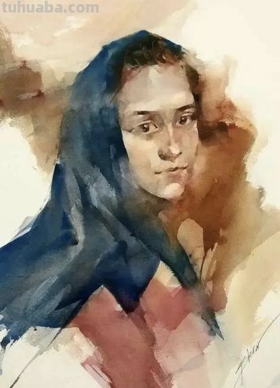 泰国Bhira Phokthavi水彩画作 - 图画吧TUHUABA