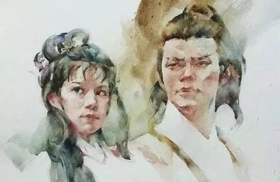 泰国Bhira Phokthavi水彩画作 - 图画吧TUHUABA
