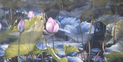 周峰花卉水彩画：色彩里的自然之梦 - 今日头条