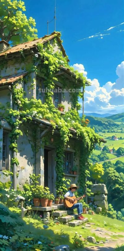 宫崎骏系列‖给自己换个治愈梦幻动漫场景壁纸！ - 图画吧TUHUABA