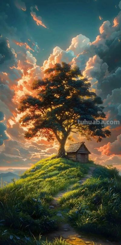 宫崎骏系列‖给自己换个治愈梦幻动漫场景壁纸！ - 图画吧TUHUABA