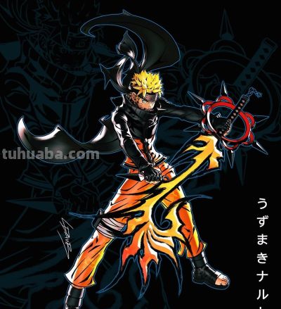 动漫人物插画一组 画师ldawb - 图画吧TUHUABA