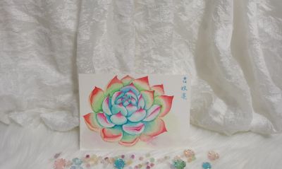 10 水彩暖色吉娃莲（果花甘08） - 今日头条