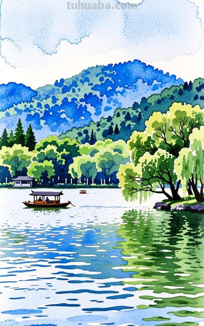 一组水彩画,让我们一起走进画中吧。 - 今日头条 一组水彩画,让我们一起走进画中吧。 - 图画吧TUHUABA