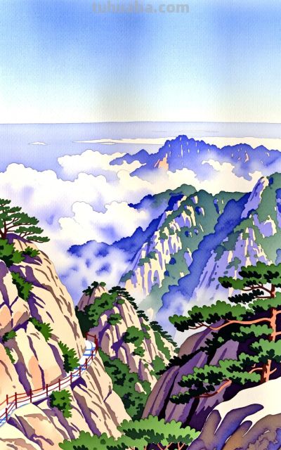 一组水彩画,让我们一起走进画中吧。 - 今日头条 一组水彩画,让我们一起走进画中吧。 - 图画吧TUHUABA