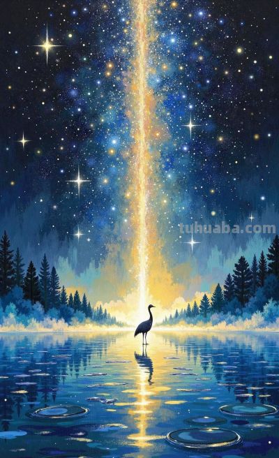 梦幻水彩壁纸 - 图画吧TUHUABA