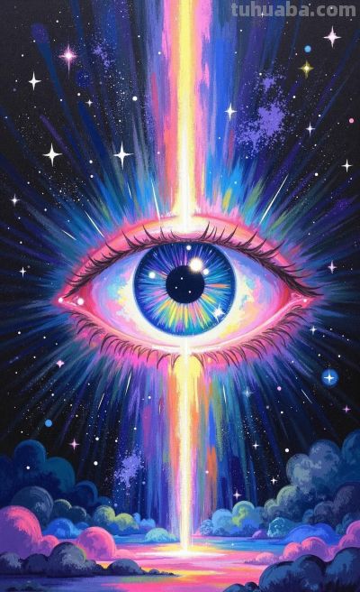 梦幻水彩壁纸 - 图画吧TUHUABA