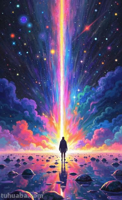 梦幻水彩壁纸 - 图画吧TUHUABA