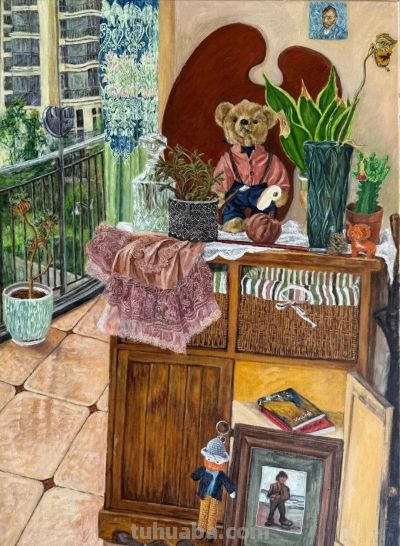 静·观-第二届全国静物油画作品展 作品选刊（二） - 图画吧TUHUABA