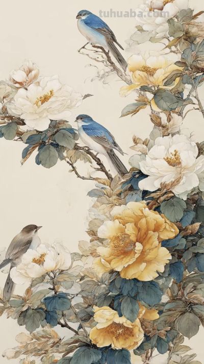 壁纸插画美图系列 - 图画吧TUHUABA