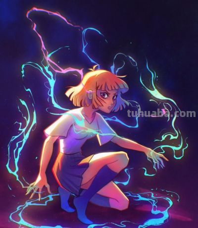 动漫人物插画一组 画师见签名 - 图画吧TUHUABA