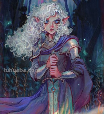 动漫人物插画一组 画师见签名 - 图画吧TUHUABA