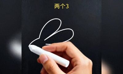 ＃简笔画＃小兔子乖乖，勾住我的心❤️ - 今日头条