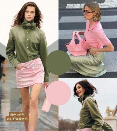 看秀学配色！18组春夏色彩搭配📝 - 图画吧TUHUABA