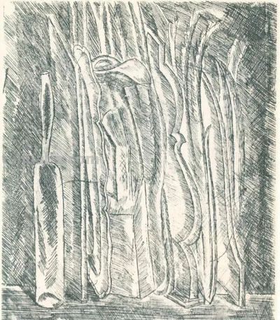 莫兰迪 | 宁静和隐秘（素描作品） - 图画吧TUHUABA