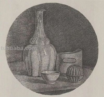 莫兰迪 | 宁静和隐秘（素描作品） - 图画吧TUHUABA