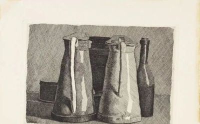 莫兰迪 | 宁静和隐秘（素描作品） - 图画吧TUHUABA