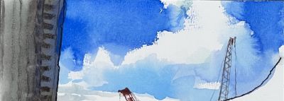 《速写伍友》王仕明、徐伟、凌云志、梁建明、蔡广建作品展 - 图画吧TUHUABA