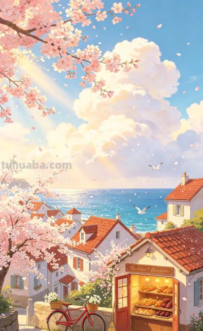 手机壁纸｜治愈系动漫感 - 图画吧TUHUABA