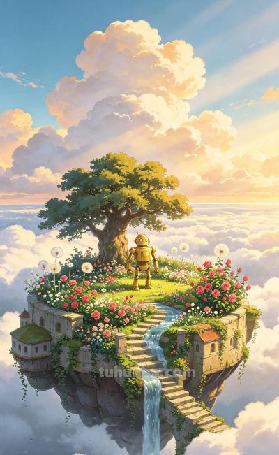 手机壁纸｜治愈系动漫感 - 图画吧TUHUABA