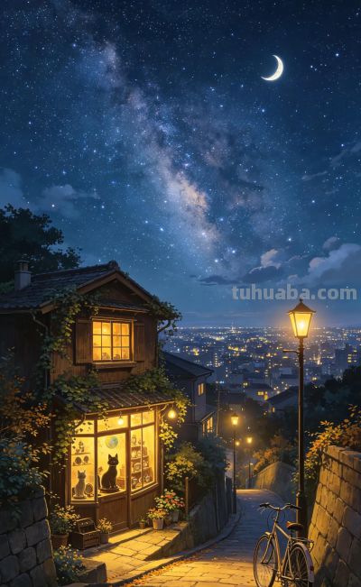 手机壁纸｜治愈系动漫感 - 图画吧TUHUABA