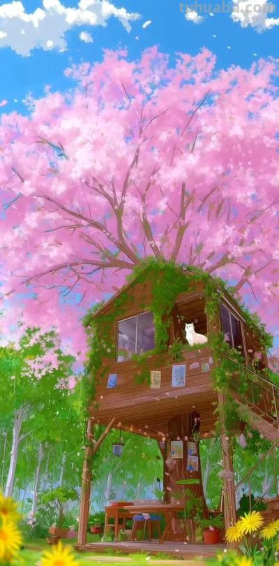 𝙎𝙝𝙖𝙧𝙚「治愈系动漫风景壁纸 ​」 - 图画吧TUHUABA