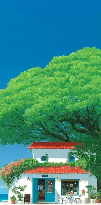 𝙎𝙝𝙖𝙧𝙚「治愈系动漫风景壁纸 ​」 - 图画吧TUHUABA