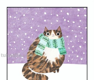 可爱猫猫插画 - 图画吧TUHUABA