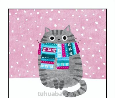 可爱猫猫插画 - 图画吧TUHUABA