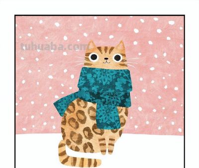 可爱猫猫插画 - 图画吧TUHUABA