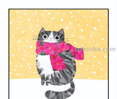 可爱猫猫插画 - 图画吧TUHUABA