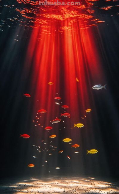 治愈插画//海底 - 图画吧TUHUABA