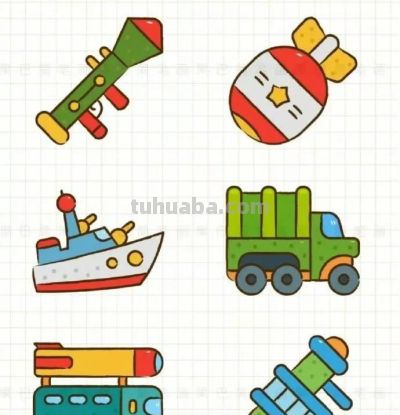 适合带娃画的简笔画来咯 - 图画吧TUHUABA