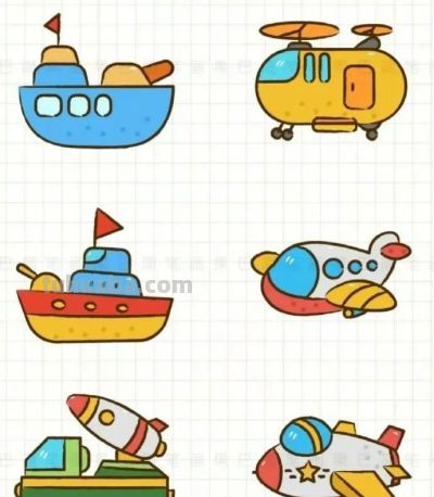 适合带娃画的简笔画来咯 - 图画吧TUHUABA
