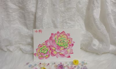 16 水彩冰梅（果花甘08） - 今日头条