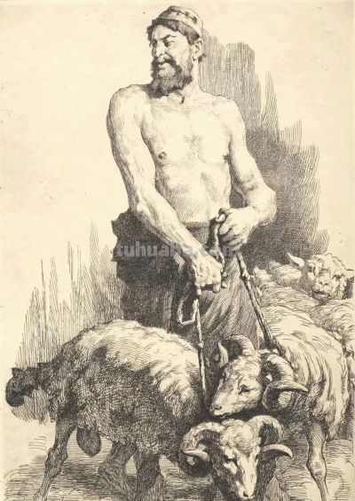 线条魔法师弗兰斯·施瓦茨，这素描太漂亮了！ - 图画吧TUHUABA