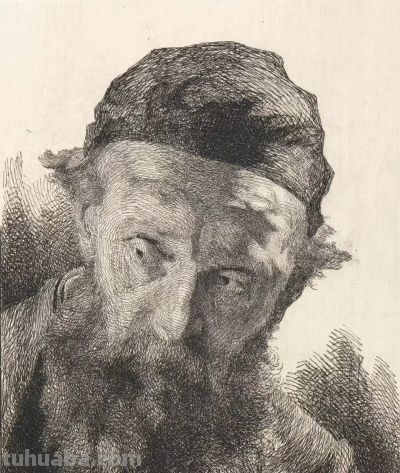 线条魔法师弗兰斯·施瓦茨，这素描太漂亮了！ - 图画吧TUHUABA