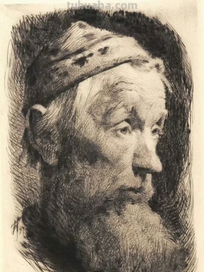 线条魔法师弗兰斯·施瓦茨，这素描太漂亮了！ - 图画吧TUHUABA