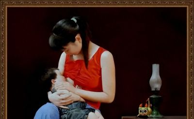 油画中的母爱，太唯美了 - 图画吧TUHUABA